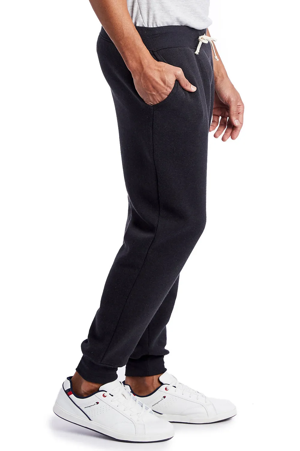 Alternative Mens Dodgeball Eco Fleece Sweatpants w/ Pockets - Black