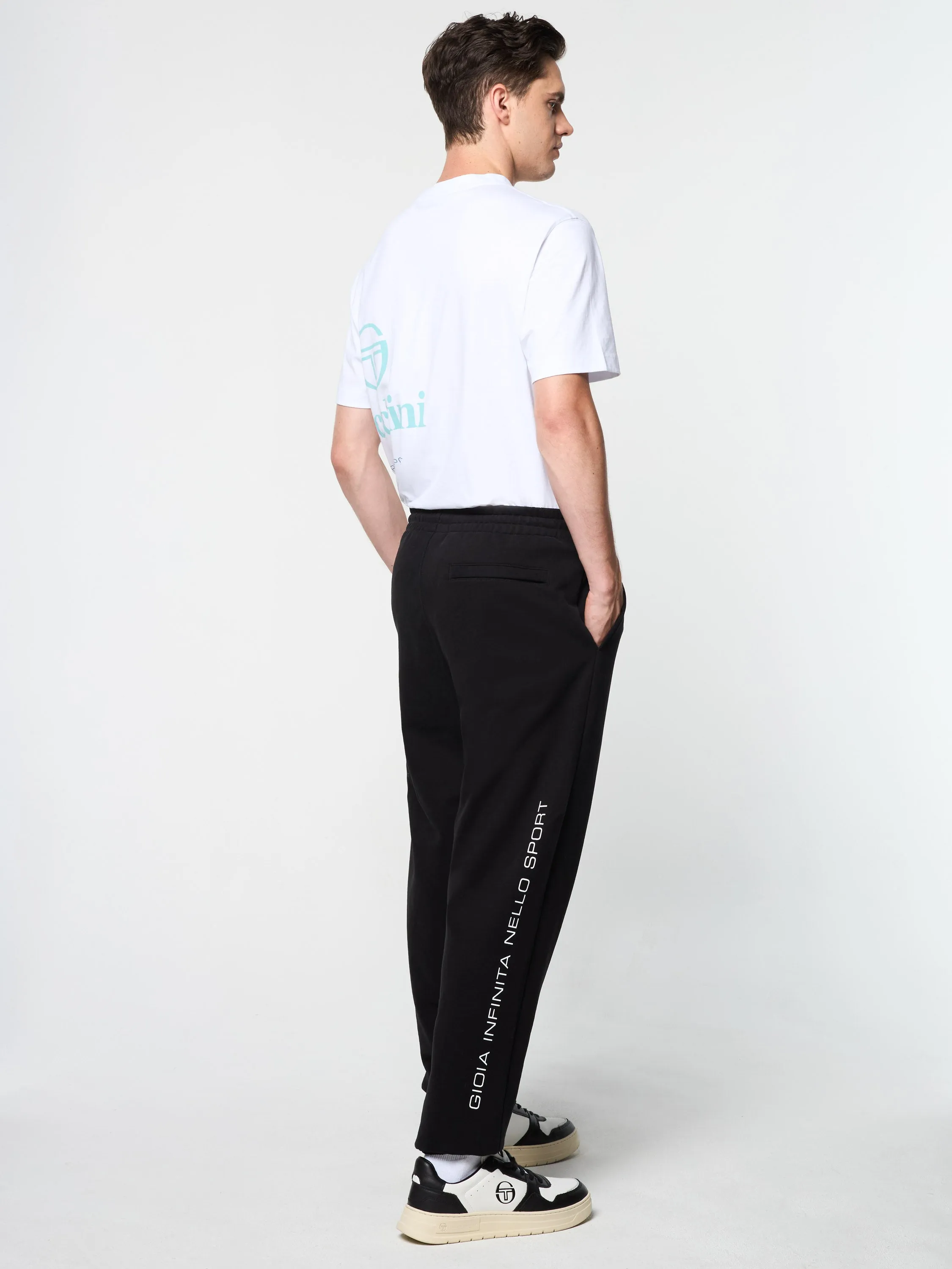 Bari Graphic Sweatpant- Black Beauty