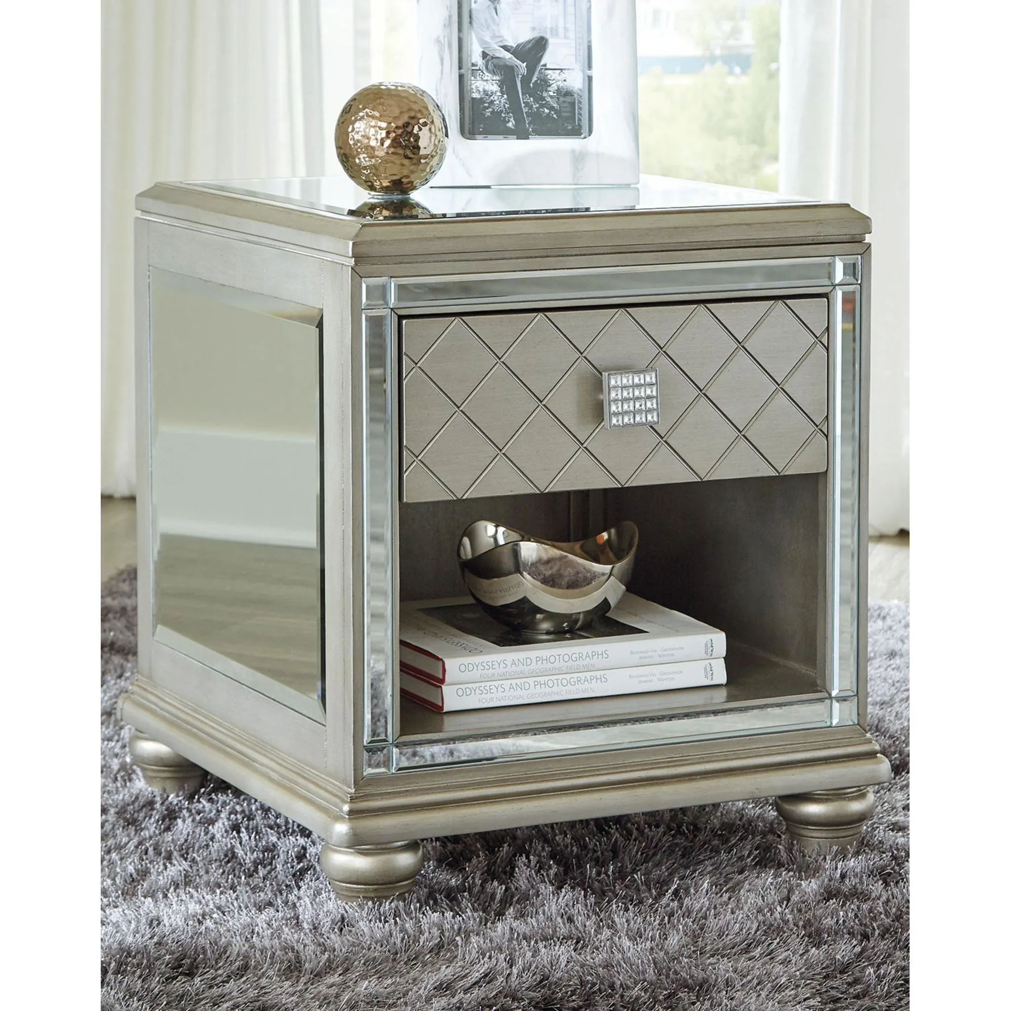 Chevanna Rectangle End Table