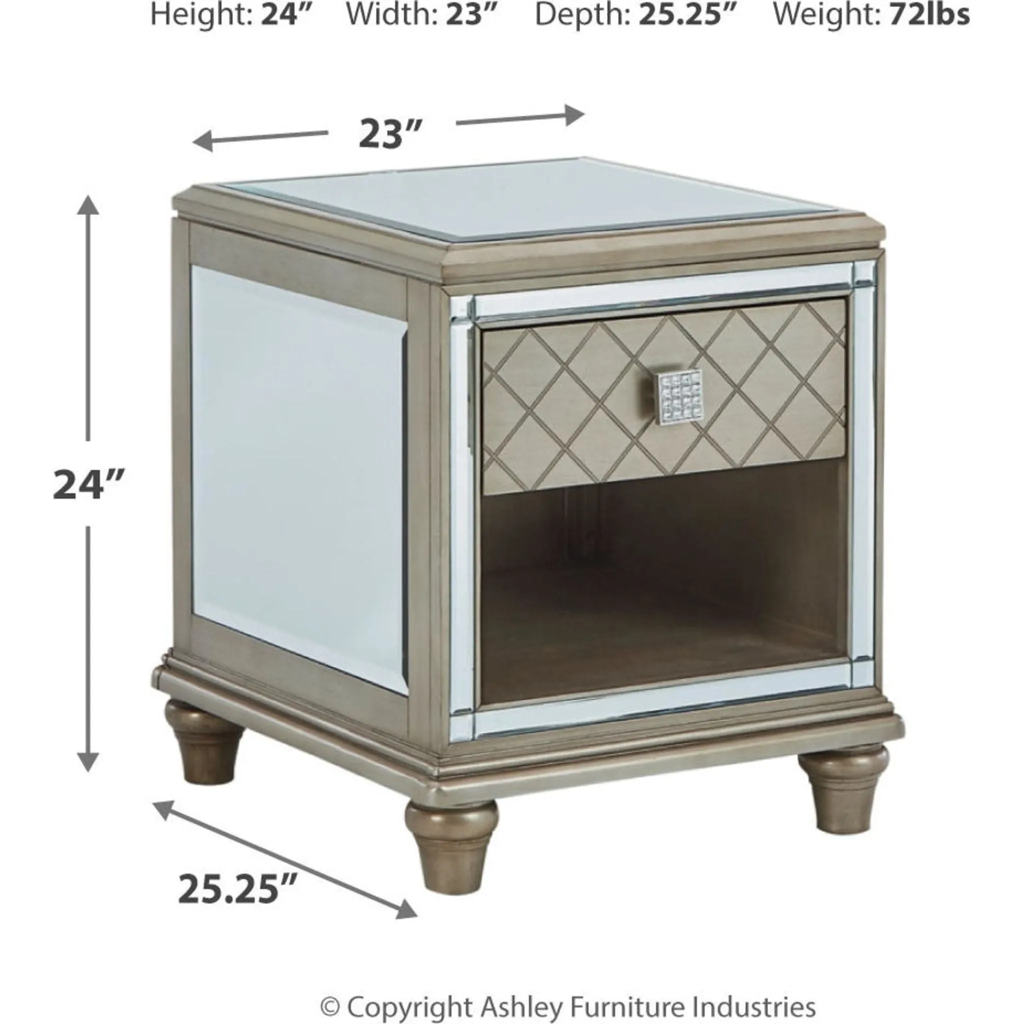 Chevanna Rectangle End Table