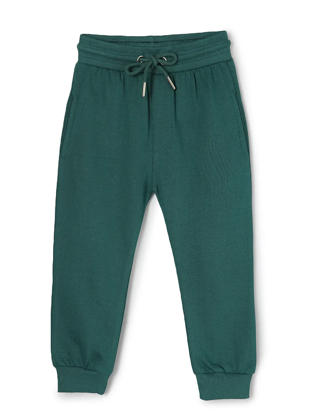 Combo of 3 Winter Sweatpants- Bottle Green, Black & Navy Blue