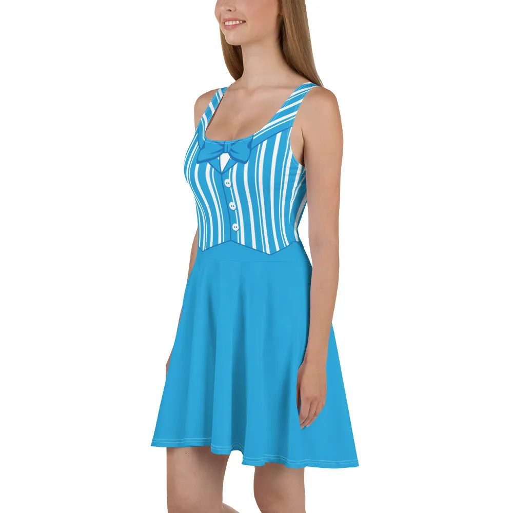 Dapper Dan Blue Skater Character Dress