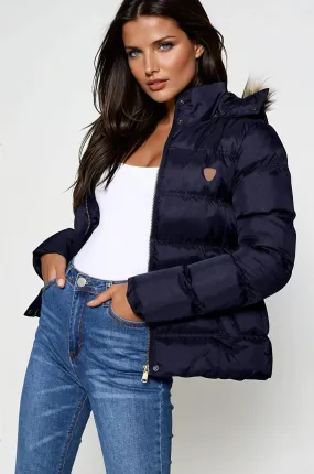Fur Hood Puffer Jacket