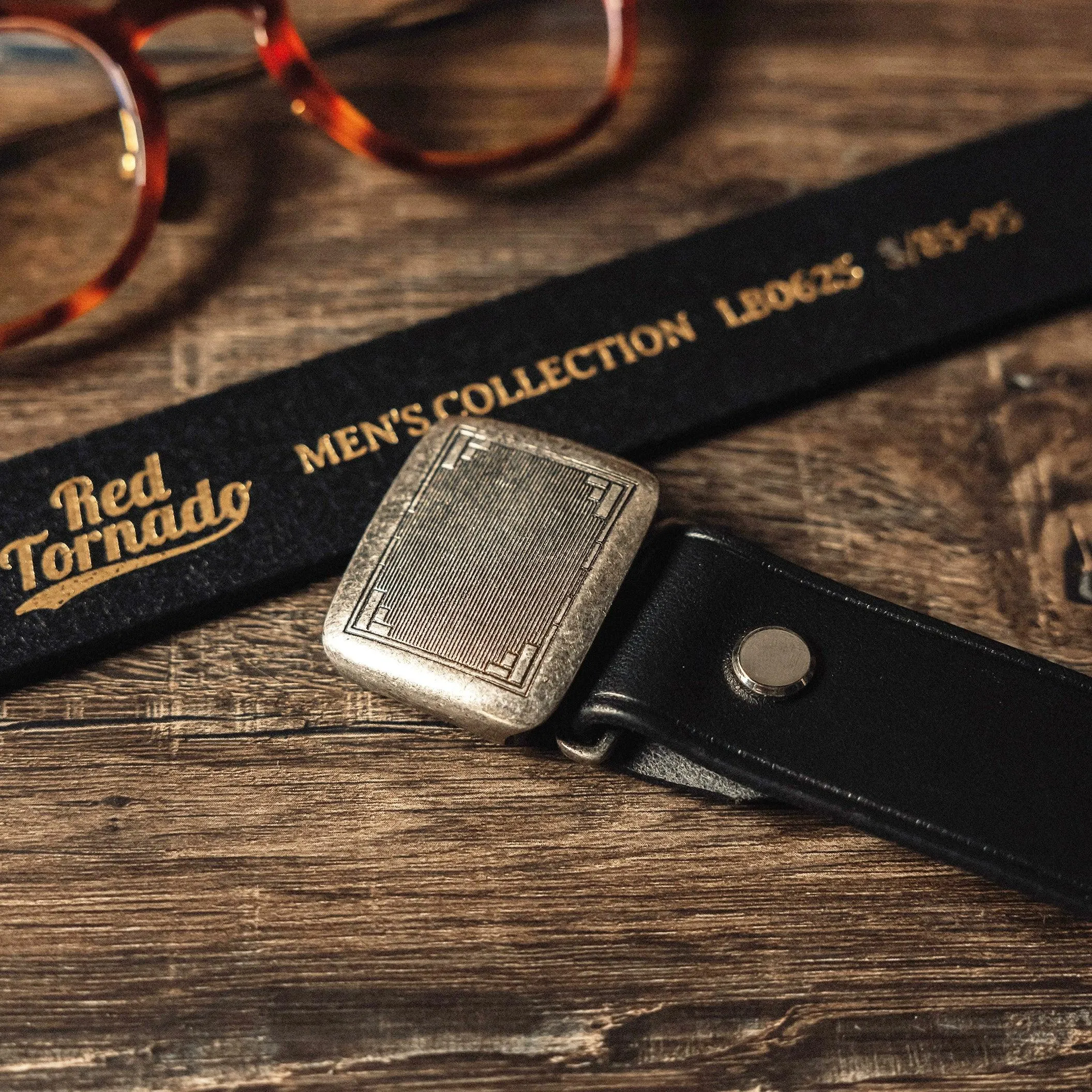 HANDMADE COWHIDE BELT AZOR