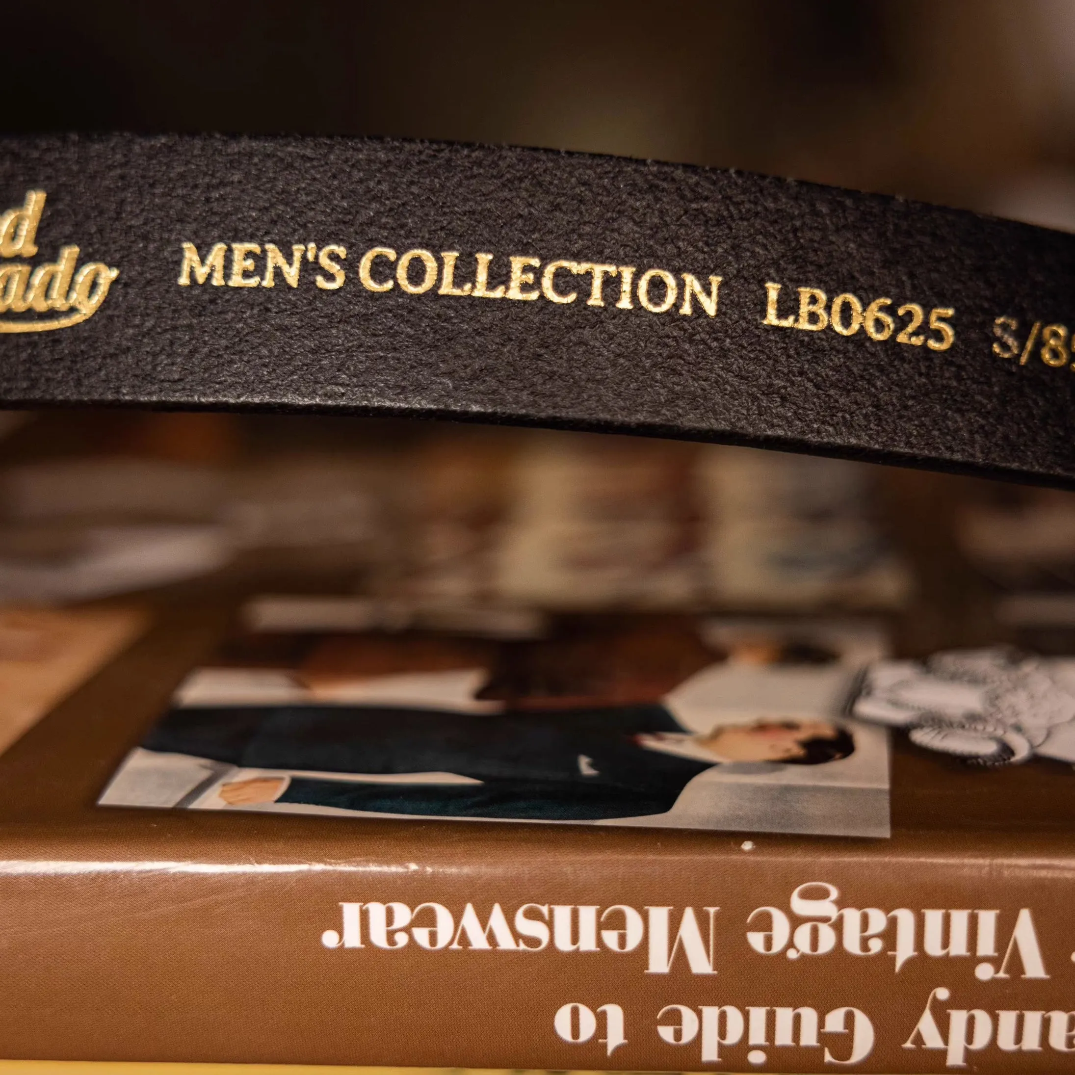 HANDMADE COWHIDE BELT AZOR
