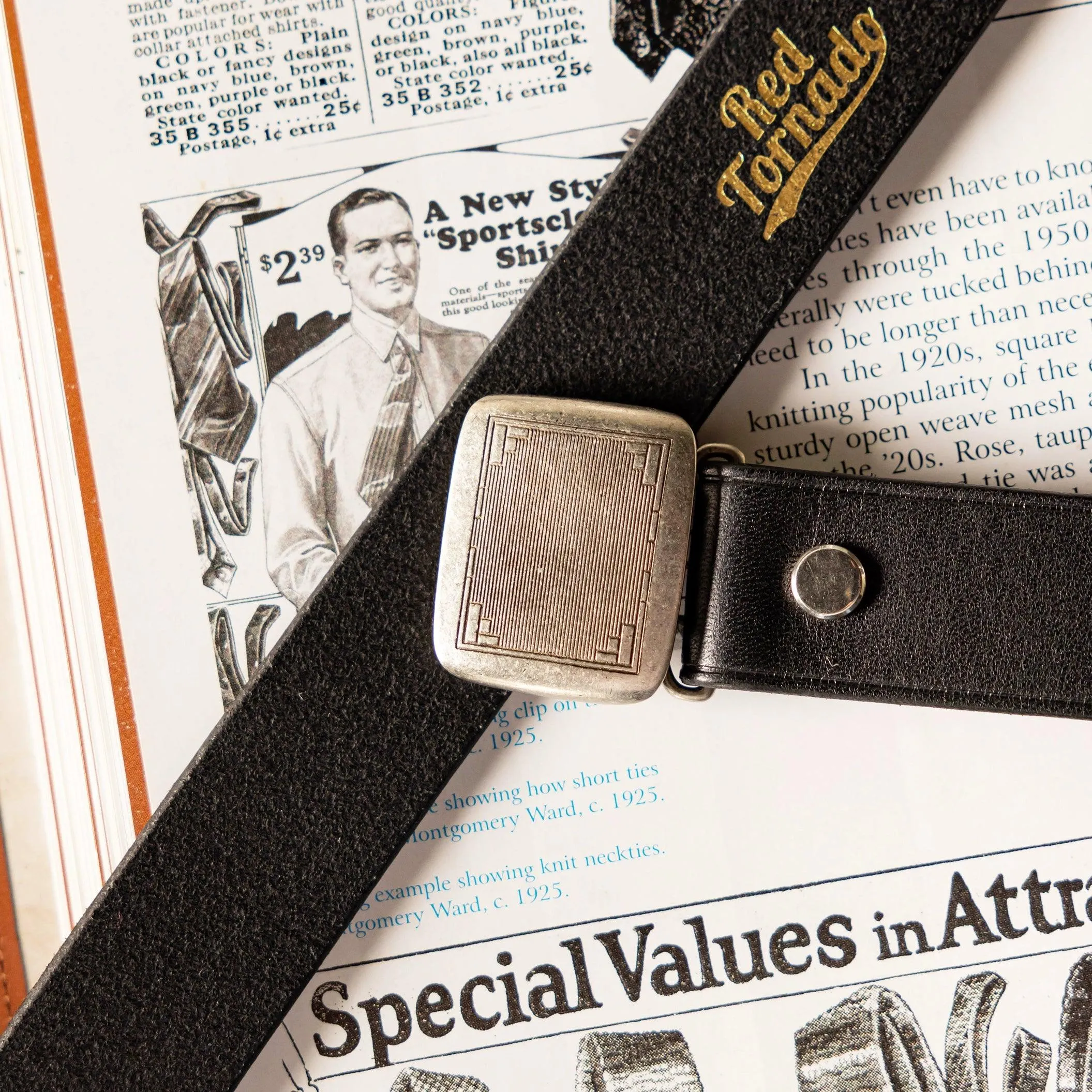 HANDMADE COWHIDE BELT AZOR