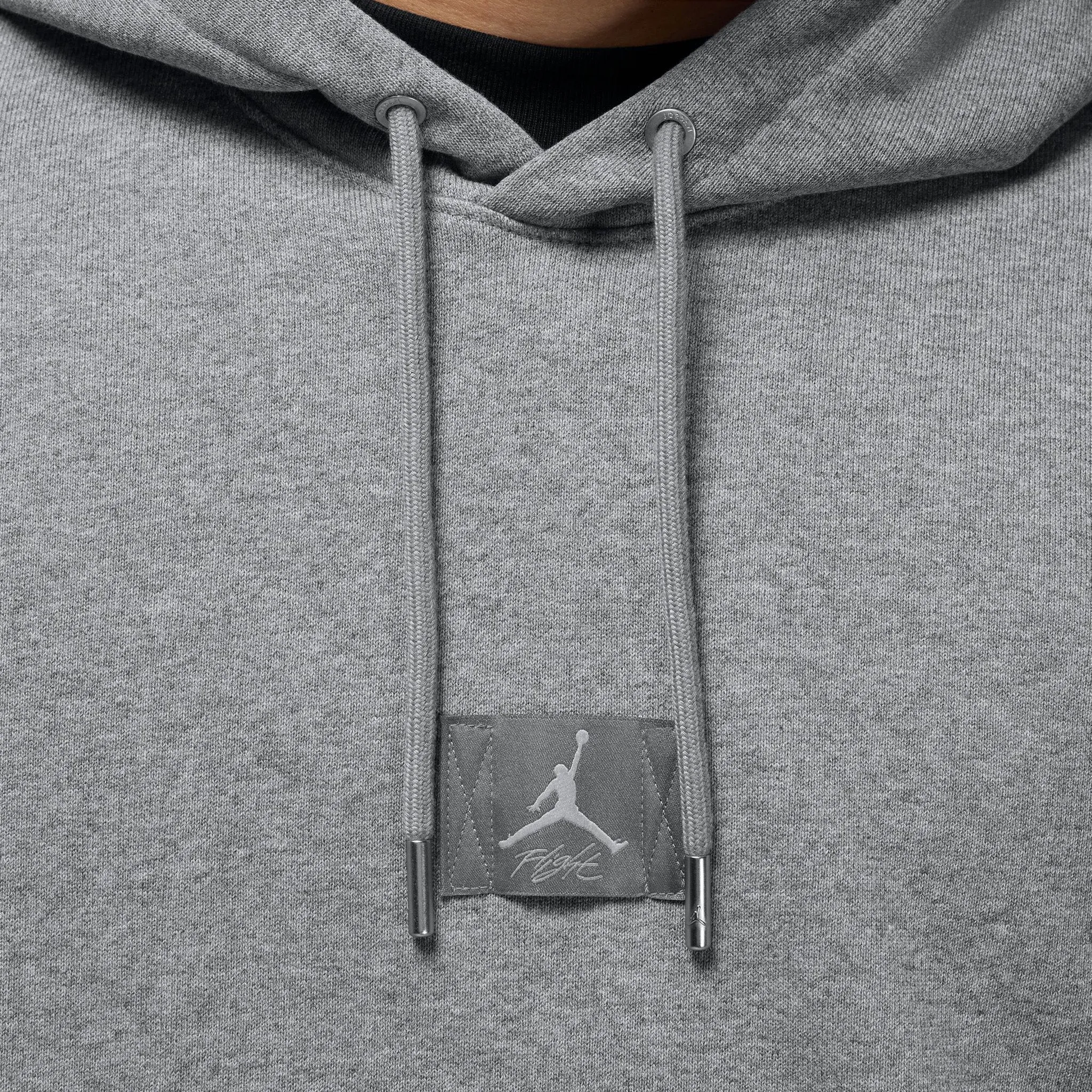 Jordan Flight Fleece Pullover Hoodie / Carbon Heather