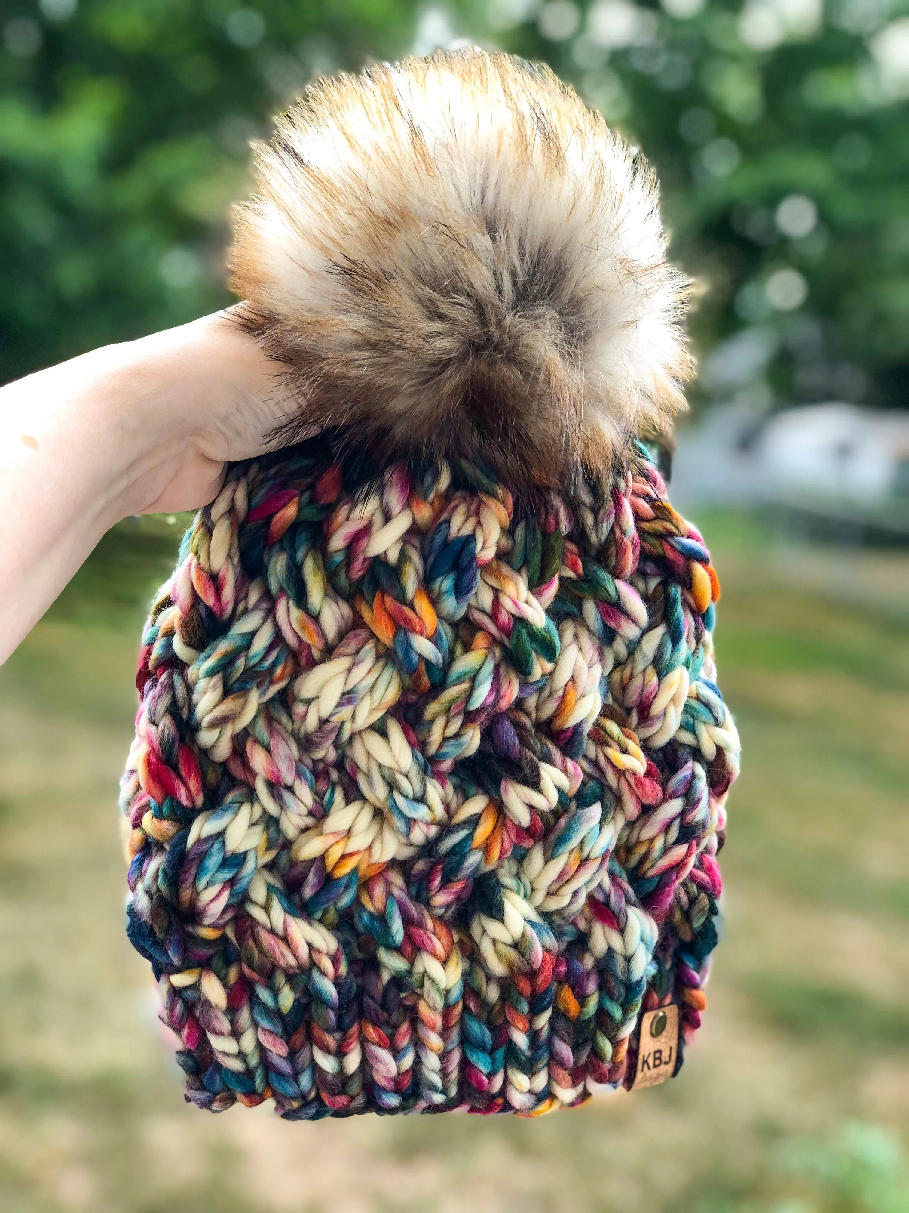 KNIT Pattern for Yukon Slouch | Knit Hat Pattern | Hat Knitting Pattern | DIY Written Knit Instructions