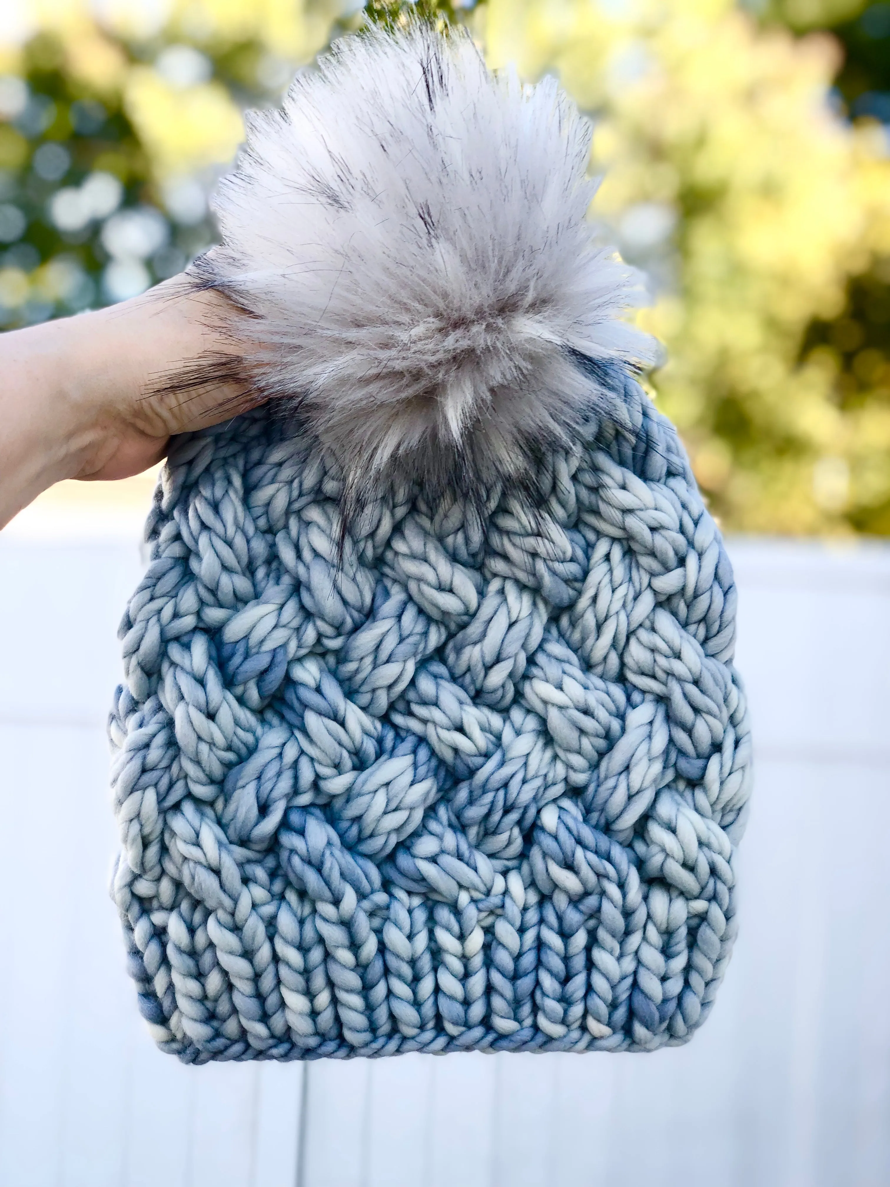 KNIT Pattern for Yukon Slouch | Knit Hat Pattern | Hat Knitting Pattern | DIY Written Knit Instructions