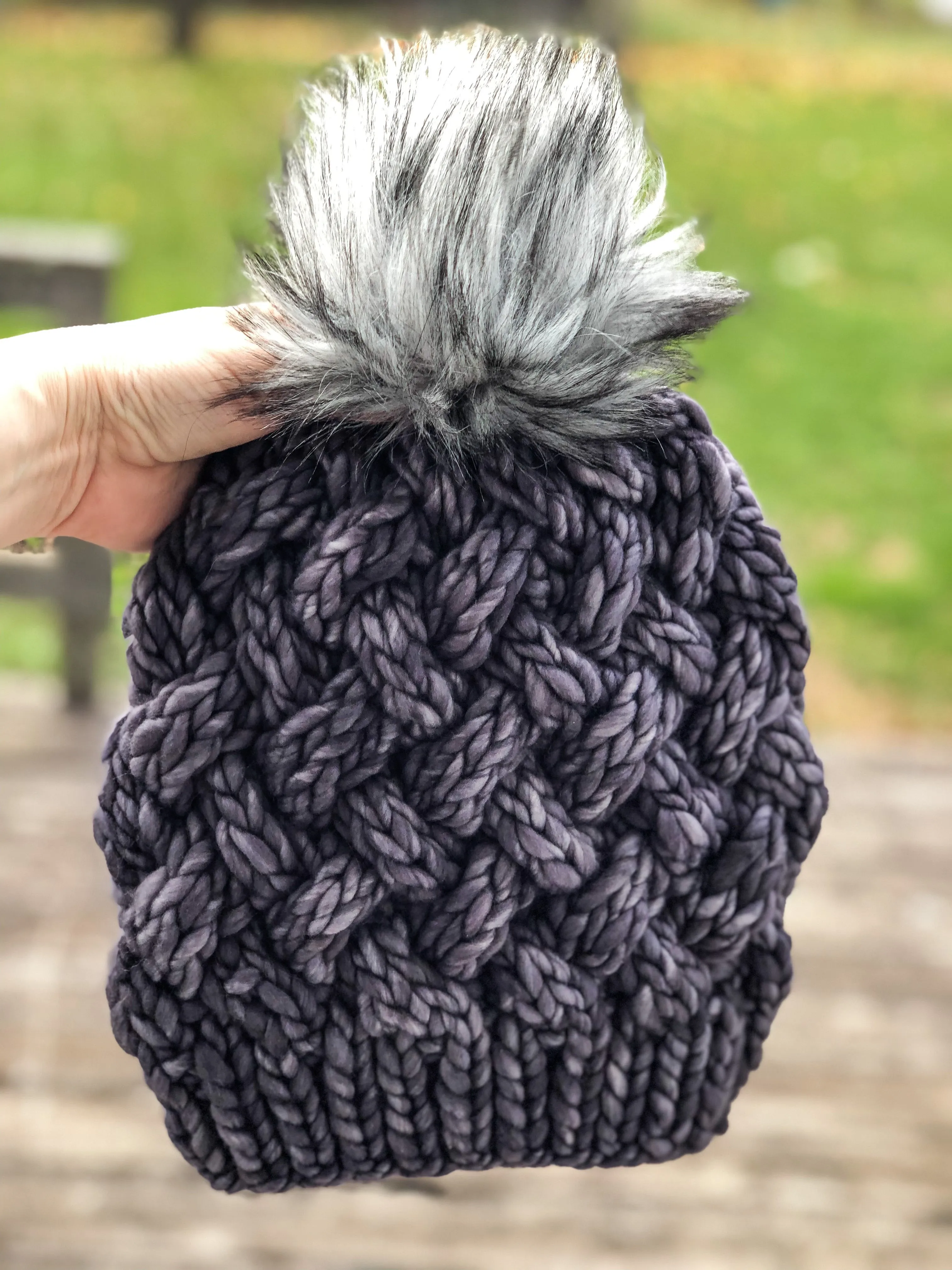 KNIT Pattern for Yukon Slouch | Knit Hat Pattern | Hat Knitting Pattern | DIY Written Knit Instructions