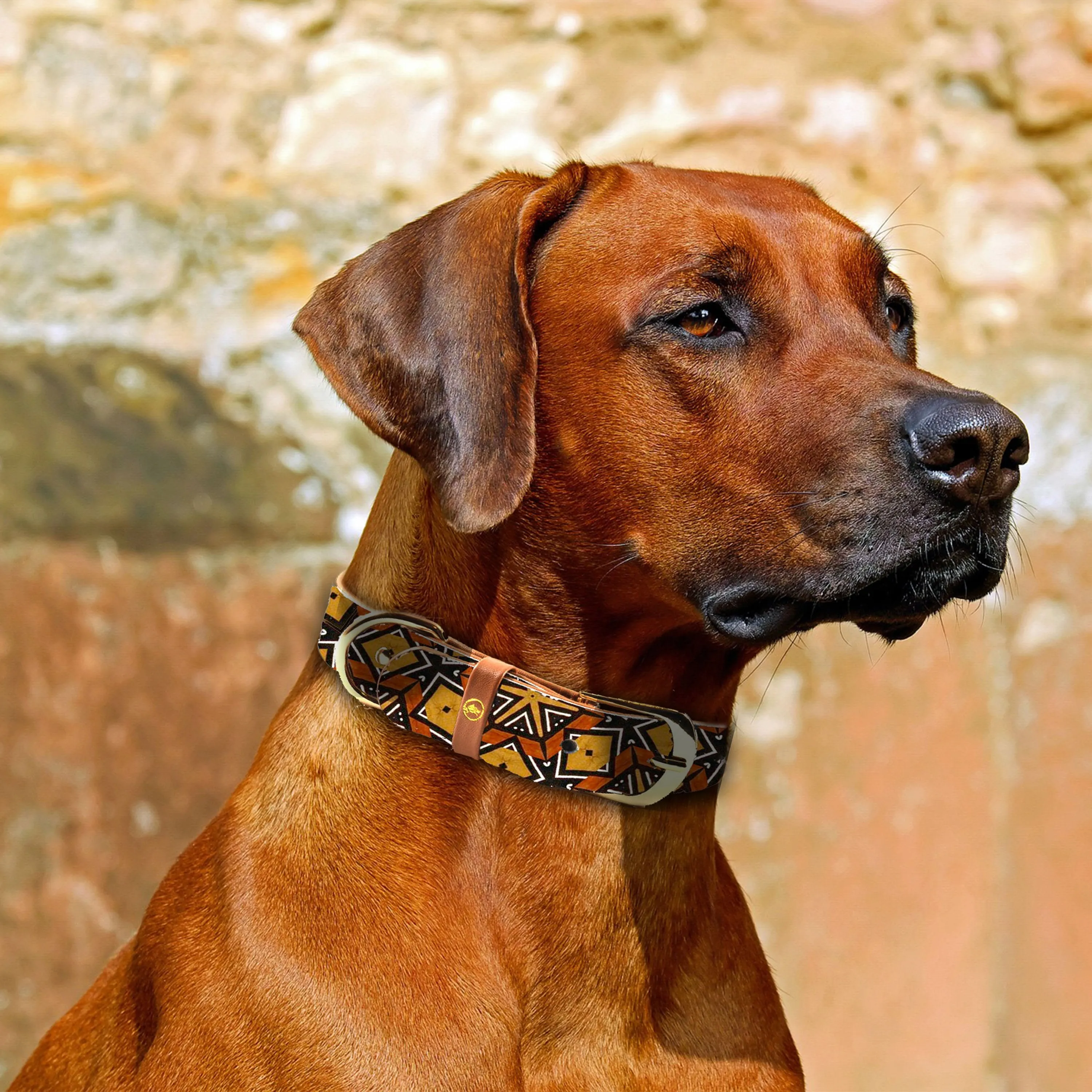"Bogolan" Collar