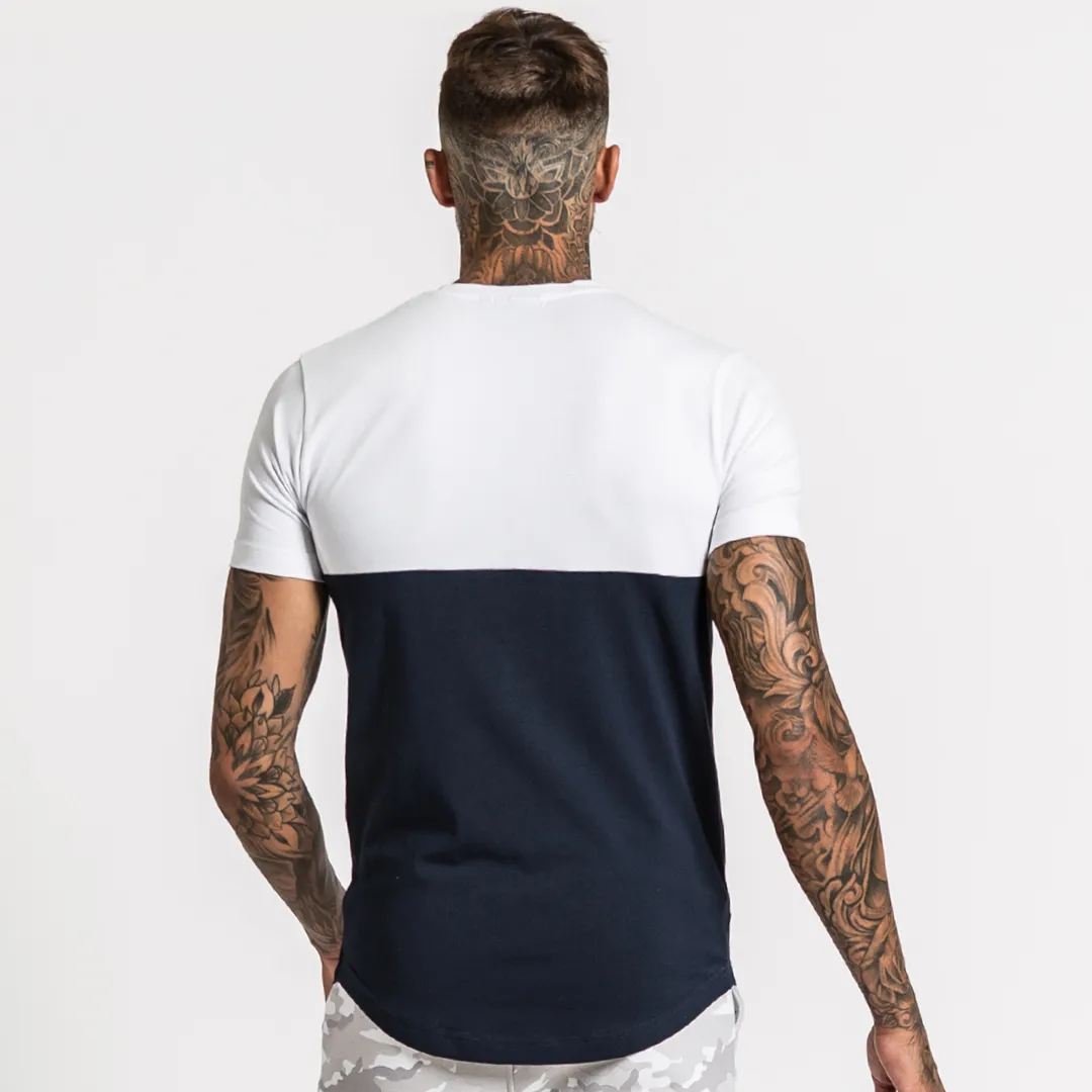 Rokin Tee - White/Camo/Navy