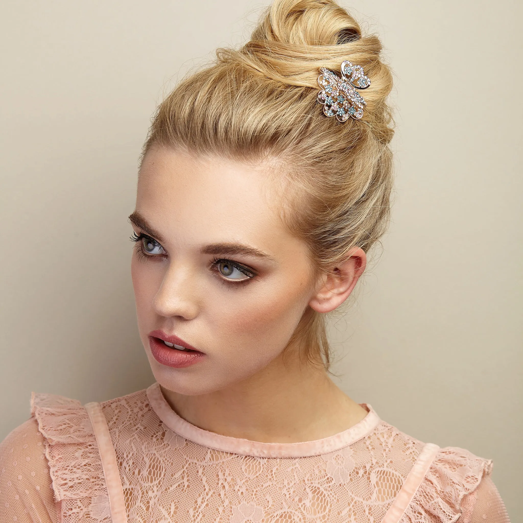 Rose Gold Hair Clip Claw