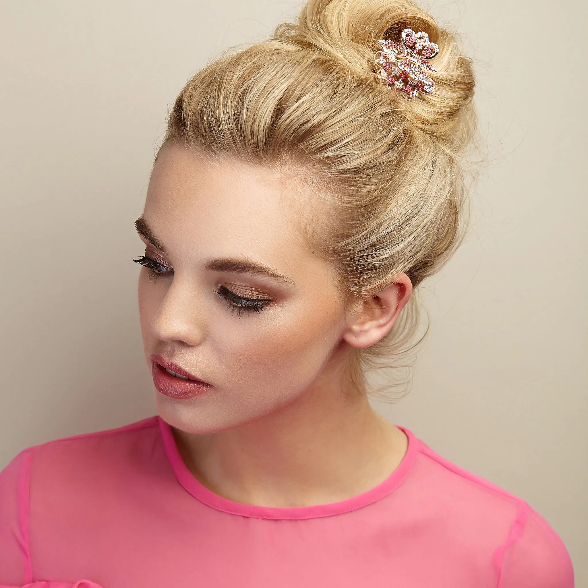 Rose Gold Hair Clip Claw