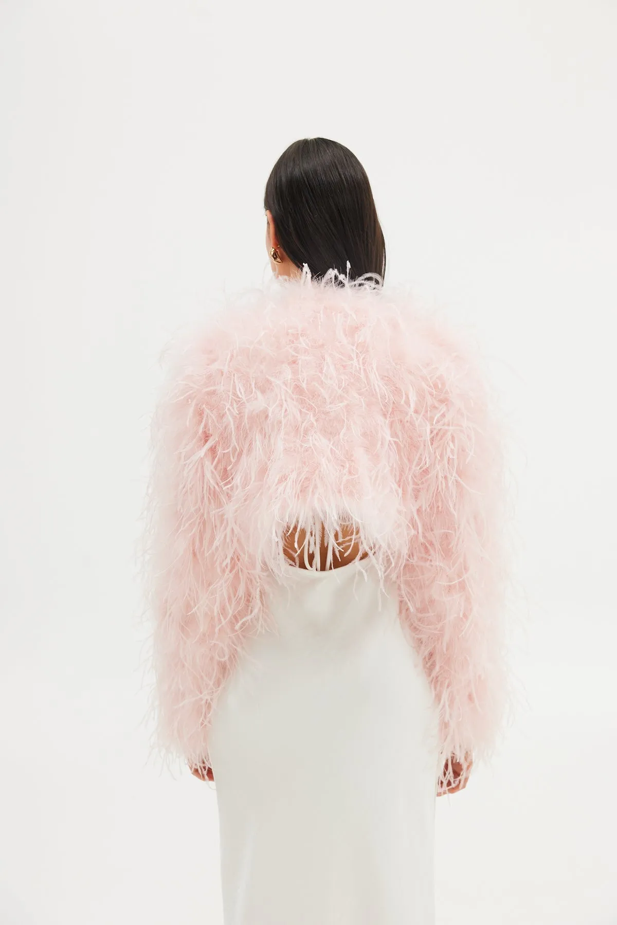 Sara Bolero Jacket - Peonie Pink
