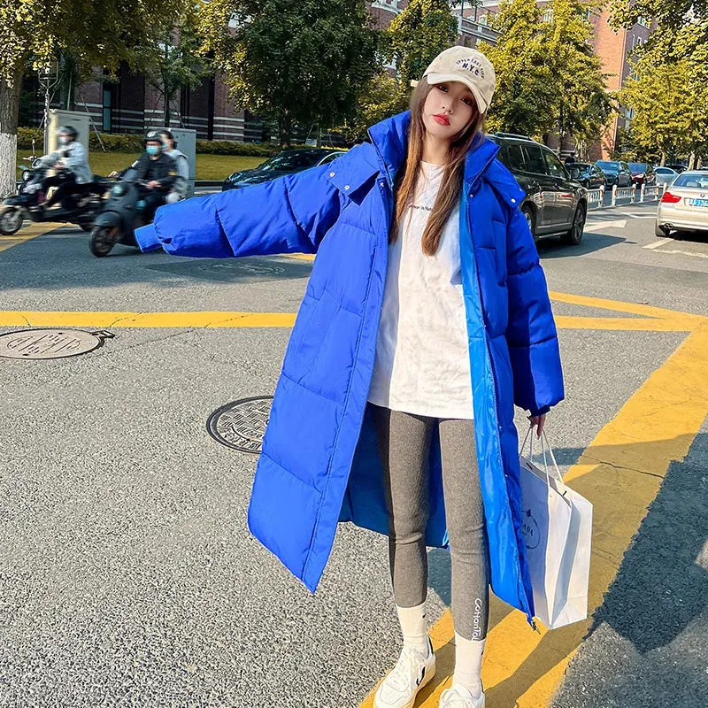 Thicken Warm Female, Snow Wear Coat. Padded Loose Clothes