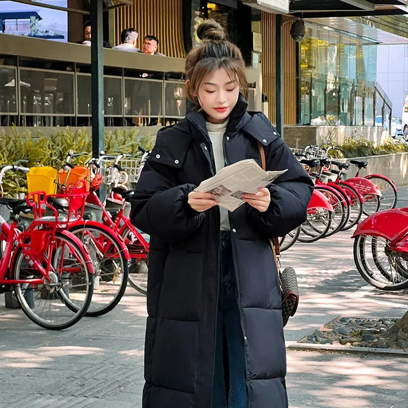 Thicken Warm Female, Snow Wear Coat. Padded Loose Clothes