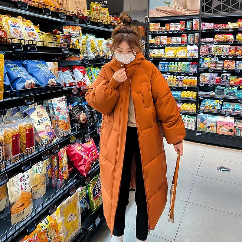 Thicken Warm Female, Snow Wear Coat. Padded Loose Clothes