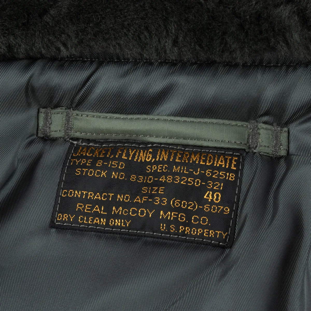Type B-15D Jacket - Sage Green