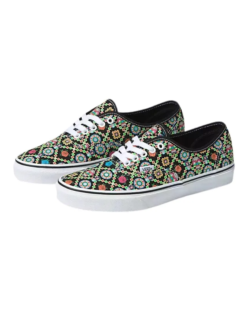 Vans Authentic Dia De Los Muertos - Black / True White