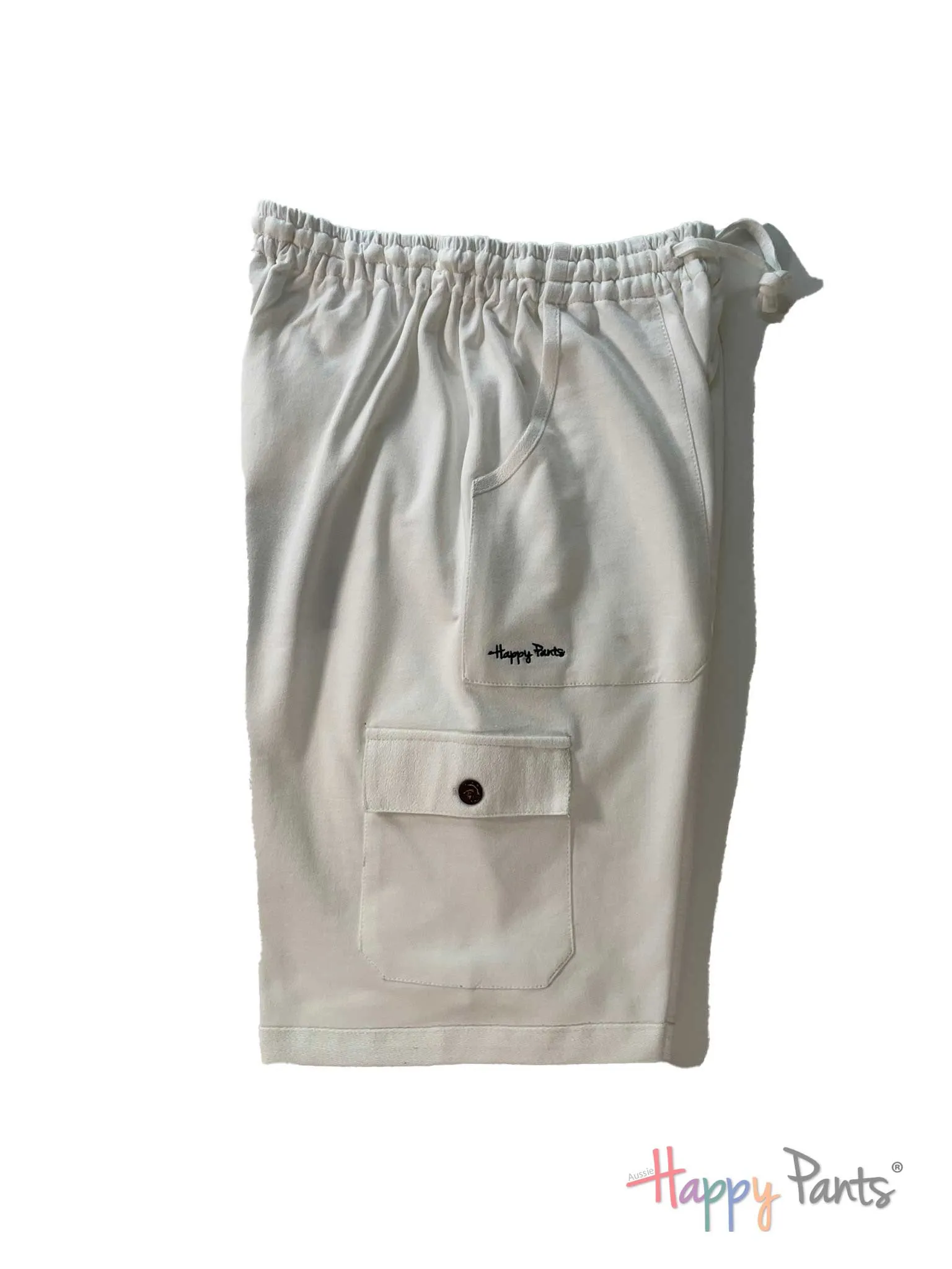 White Boardshorts