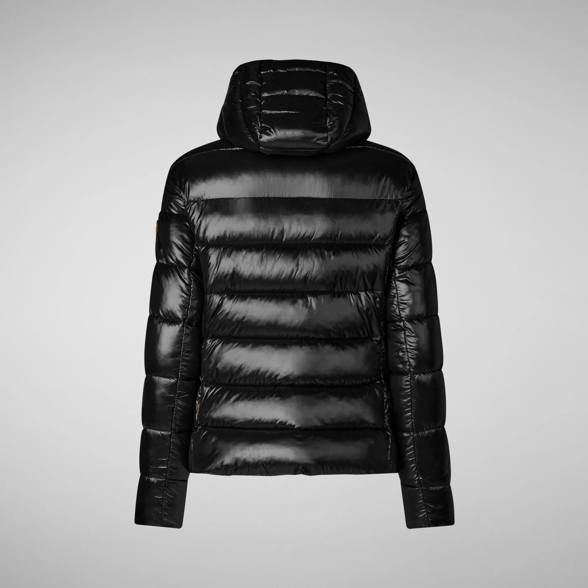 Women's Hooded Puffer Jacket Cosmary in Black