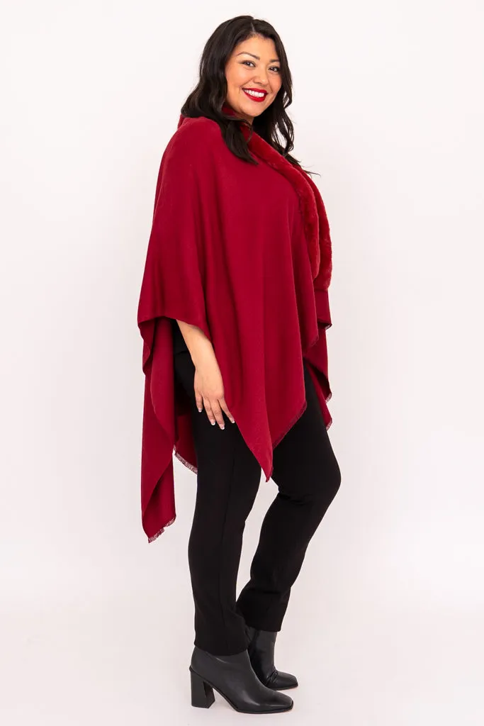 Zsa Zsa Wrap, Burgundy